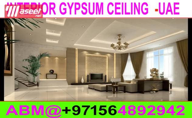 Gypsum Decoration & Painting Contractor Ajman Dubai Sharjah 2