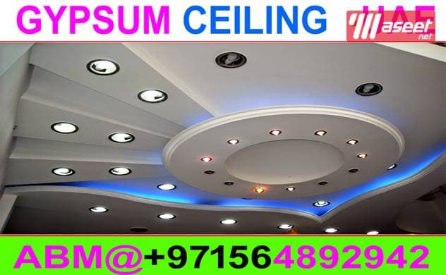 Gypsum Decoration & Painting Contractor Ajman Dubai Sharjah 5
