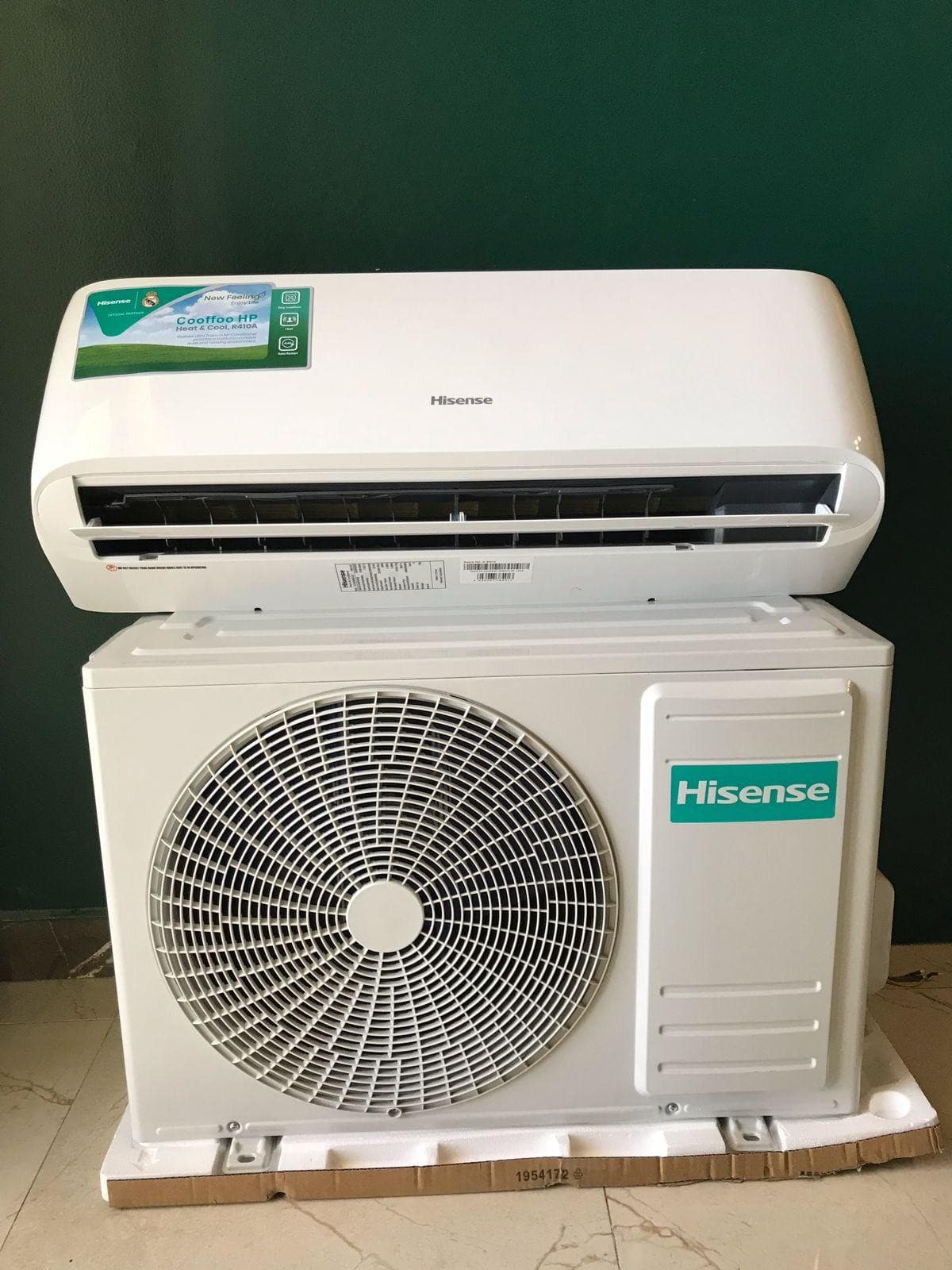 Split ac brand new aircondition hisense 0