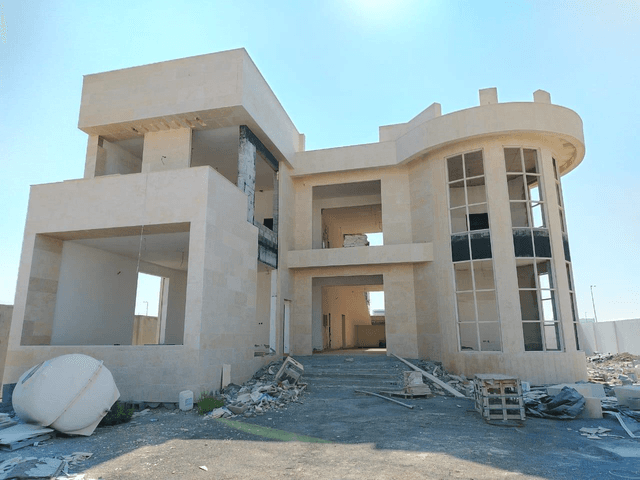 للبيع فيلا جديدة قيد الانشاء في الرياض جنوب الشامخة