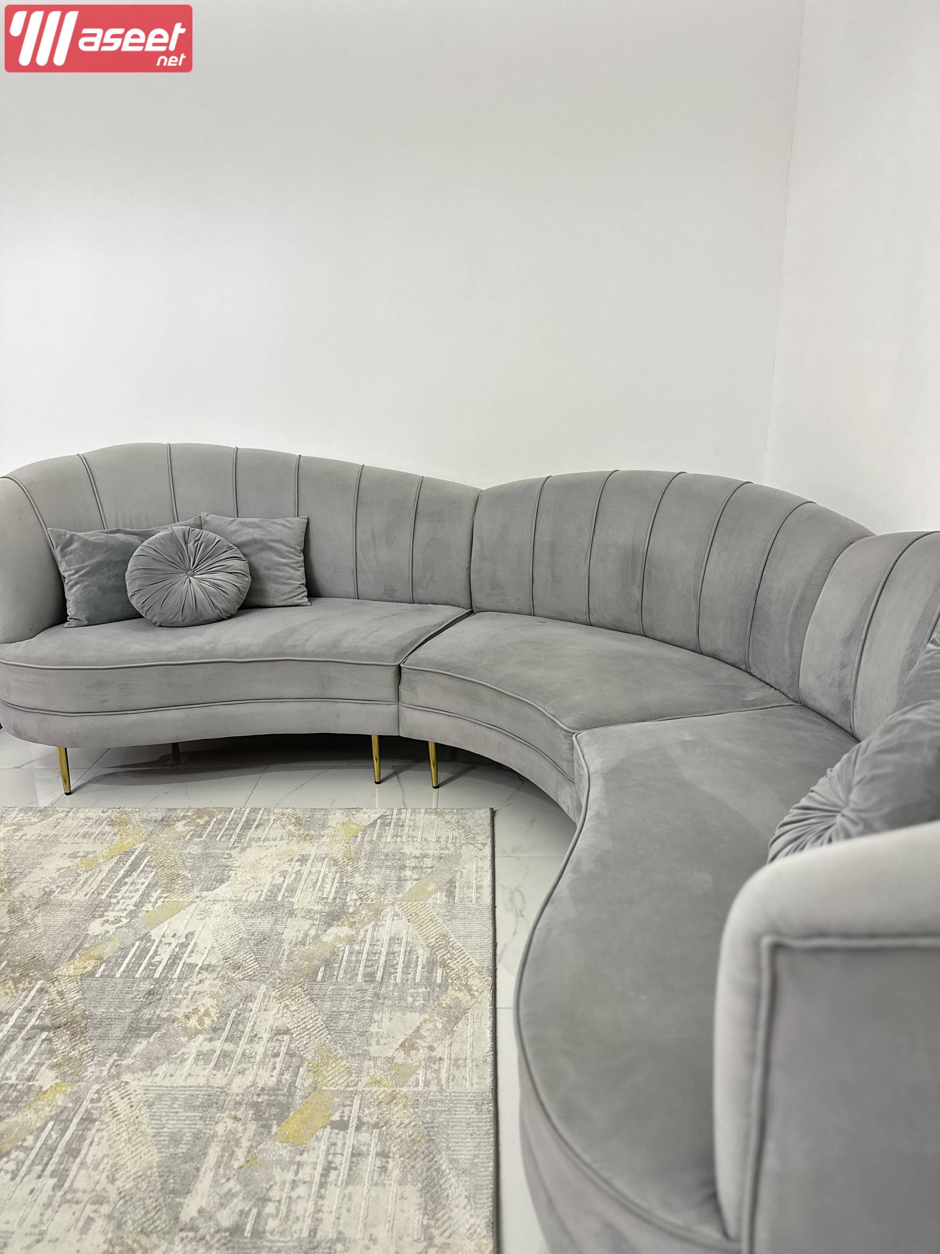Grey side sofa 1