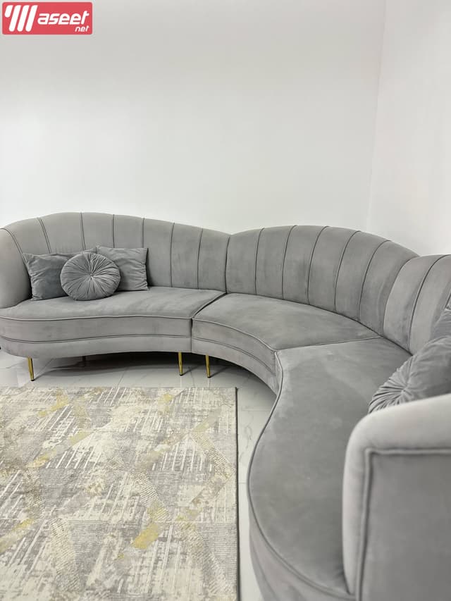 Grey side sofa