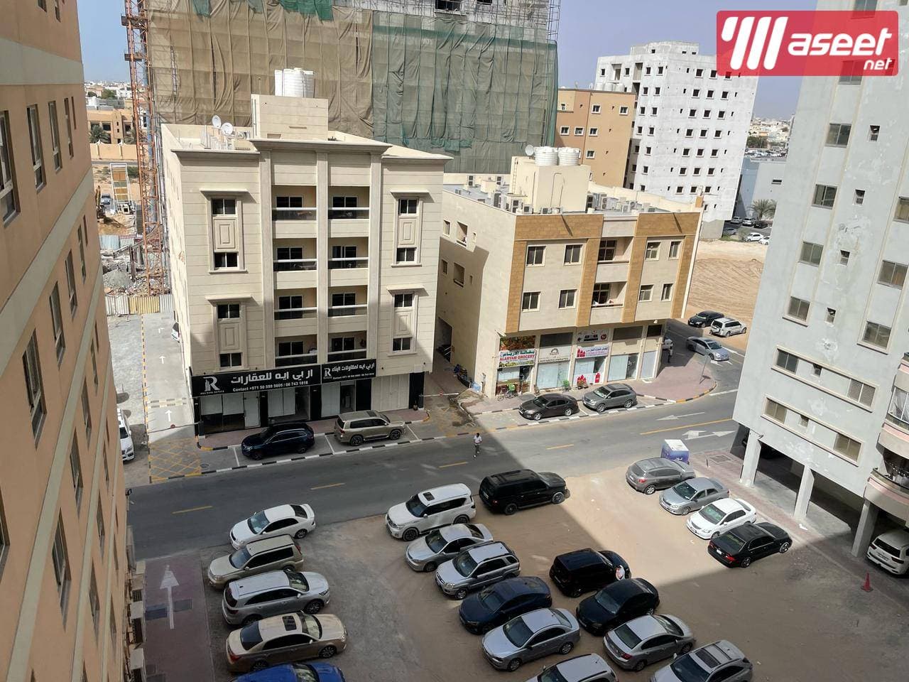 For rent a studio in Al Jurf area  2