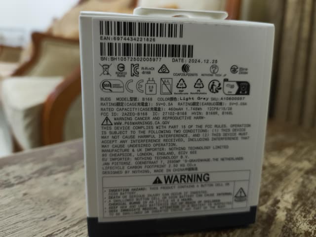 For sale ear buds, the brand is nothing