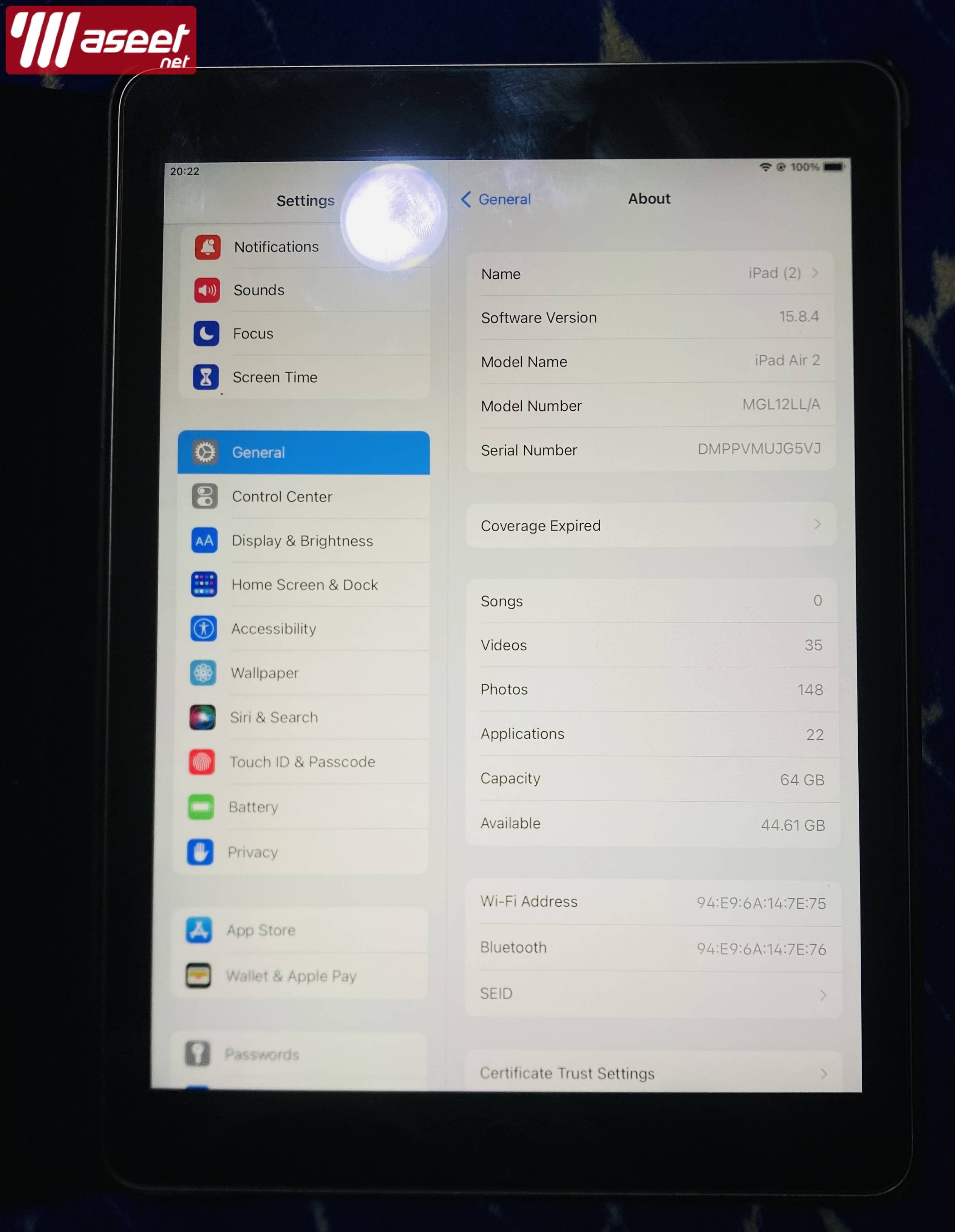 iPad air 2  1