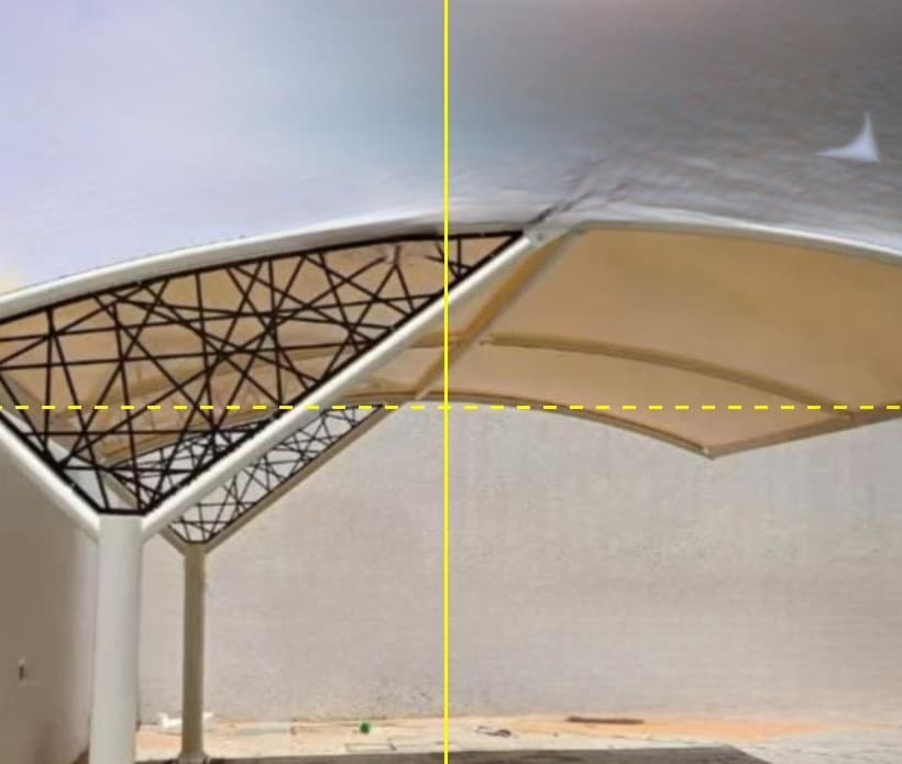 Installing car umbrellas at the best prices in Lamarat 9