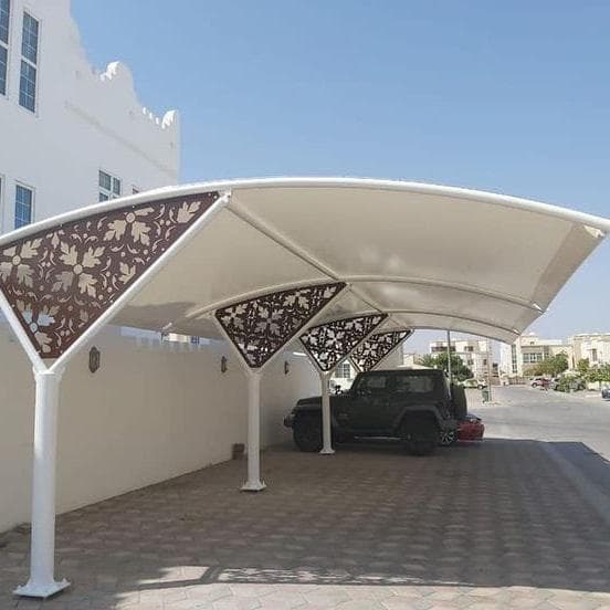 Installing car umbrellas at the best prices in Lamarat