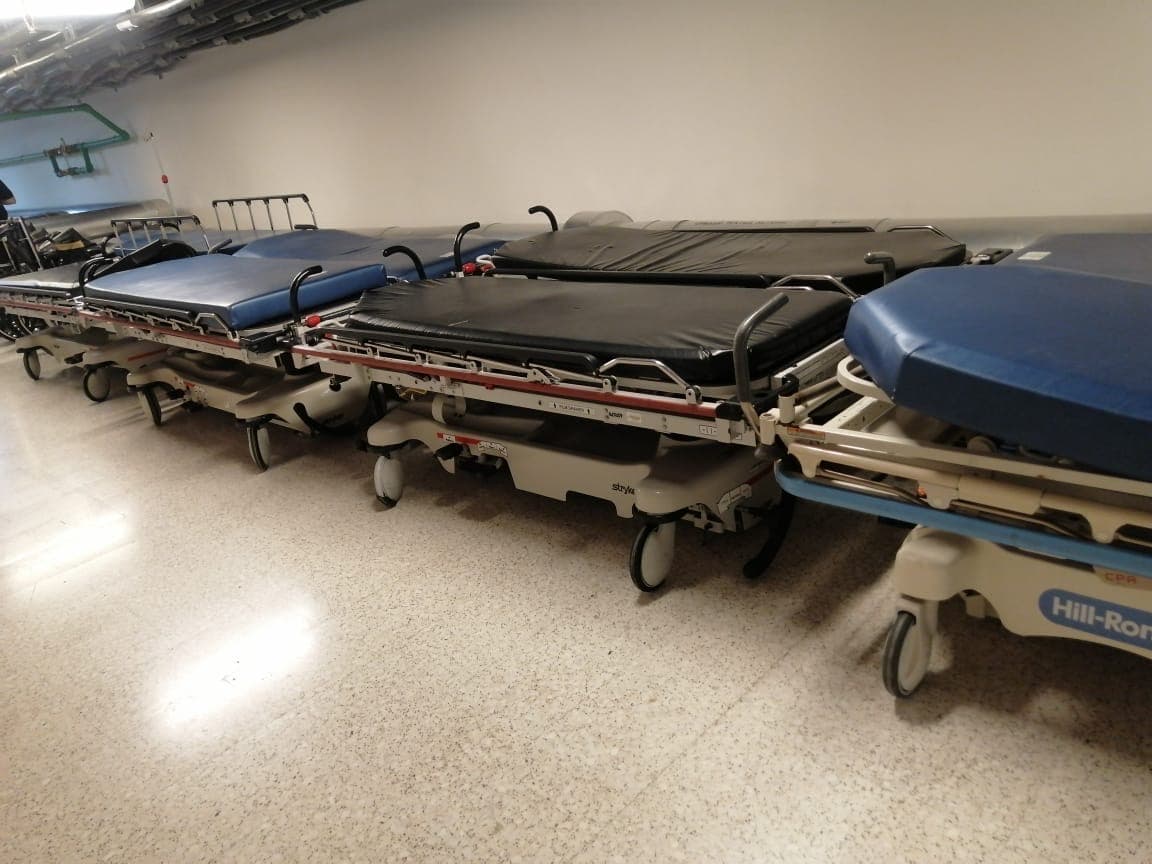 For sale Hill Room and Striker stretchers  4