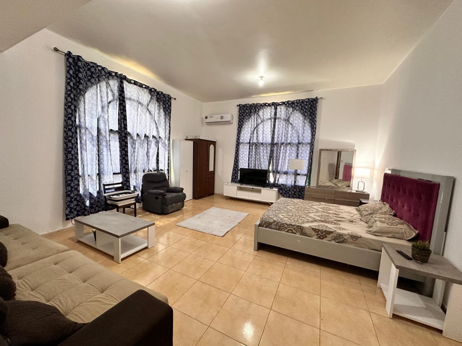 For rent a studio in Khalifa City A 0