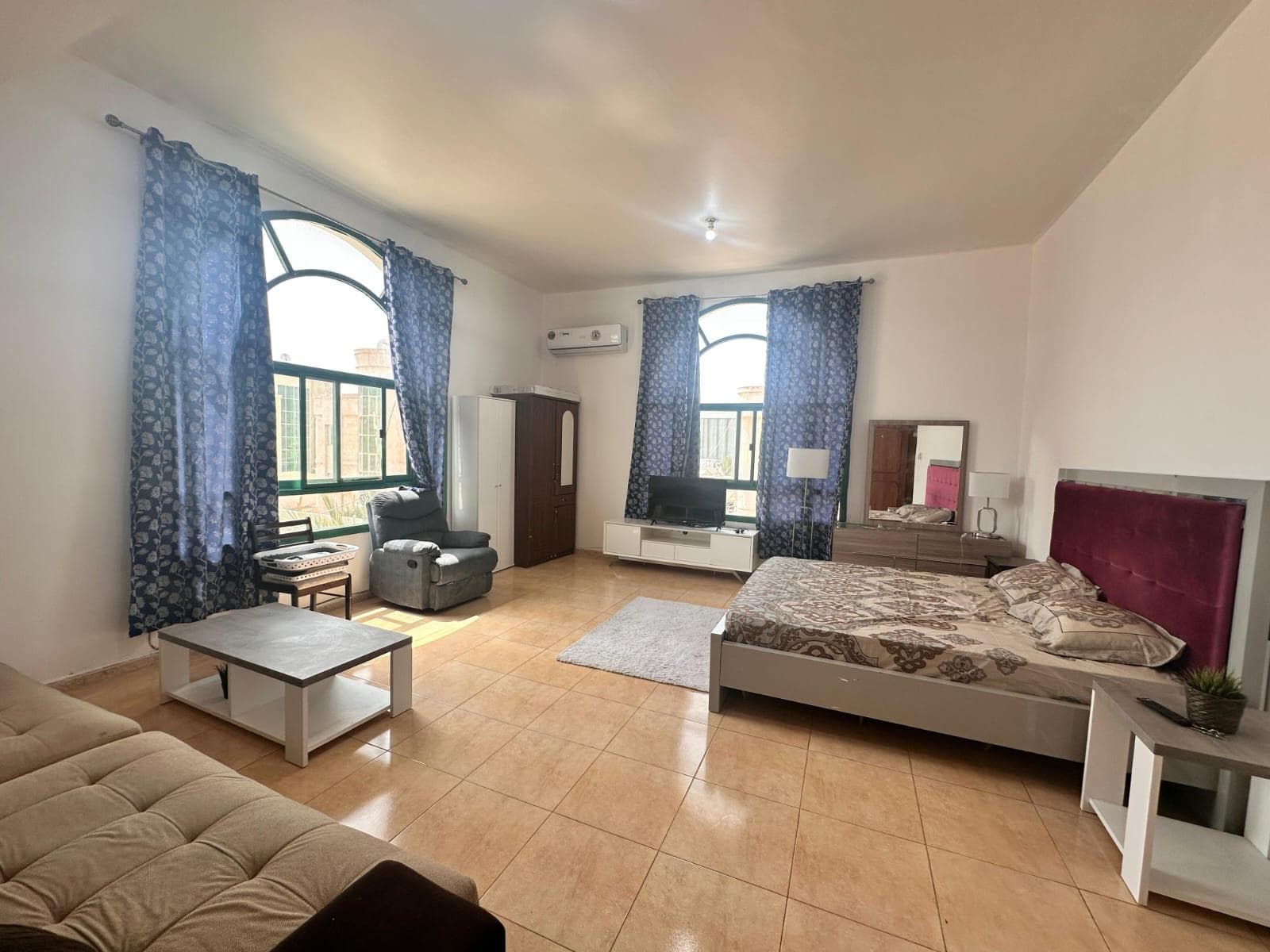 For rent a studio in Khalifa City A 4