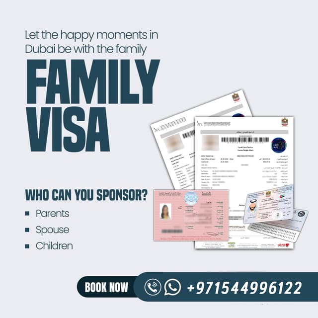 Sponsoring a family visa