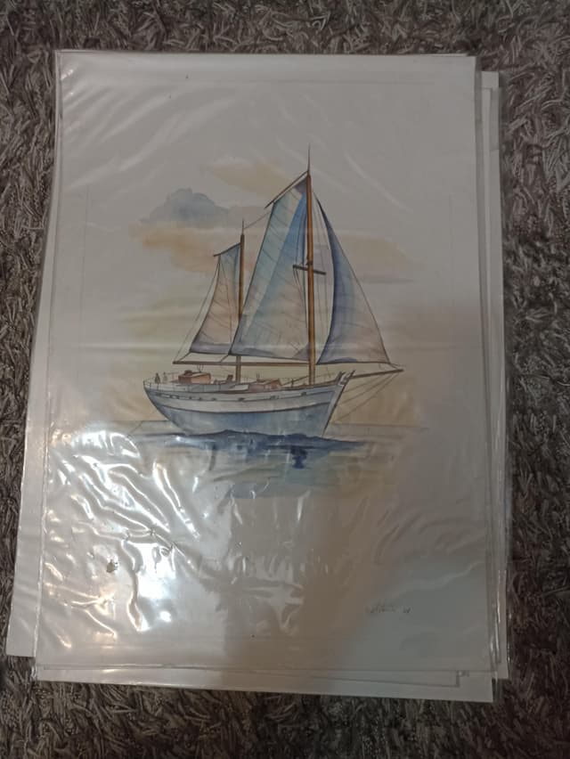 لوحات زيتيه رسم يدوي وليست طباعه