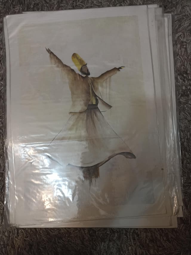 لوحات زيتيه رسم يدوي وليست طباعه