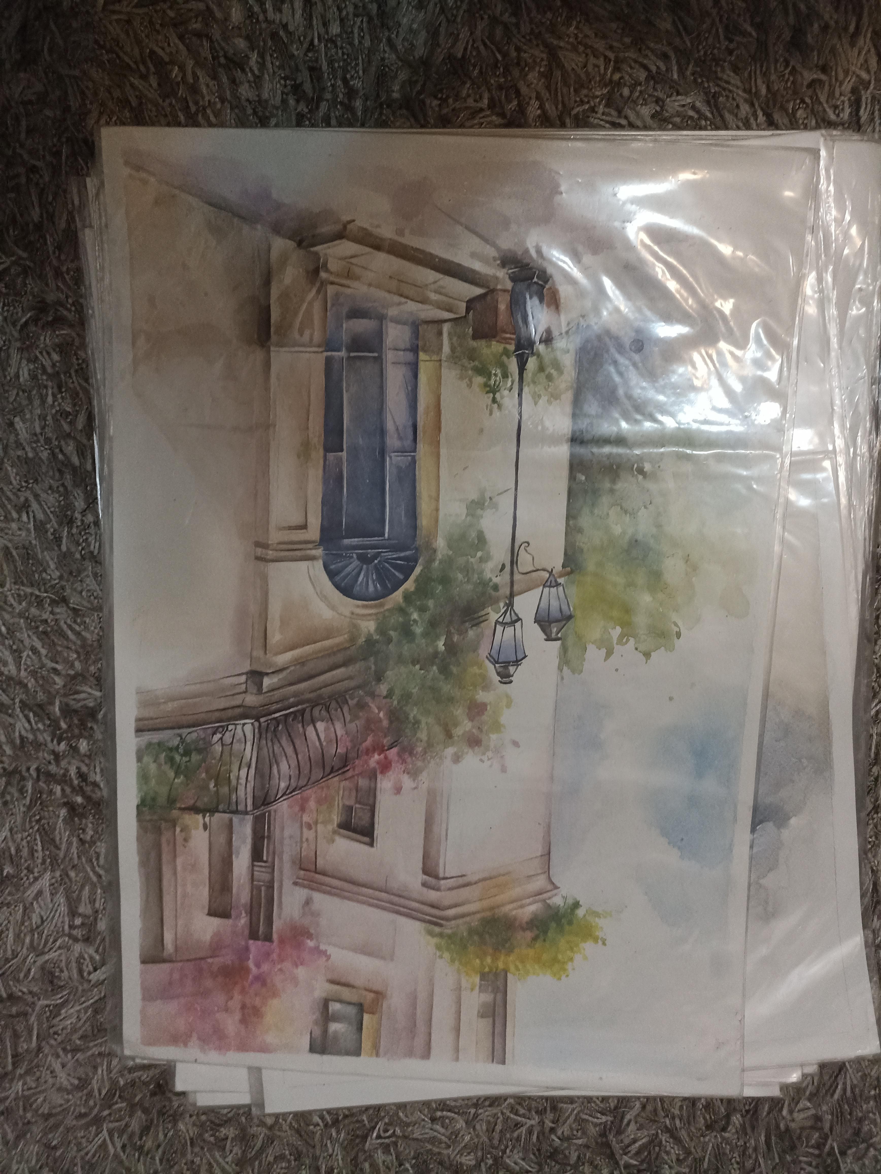 لوحات زيتيه رسم يدوي وليست طباعه 11