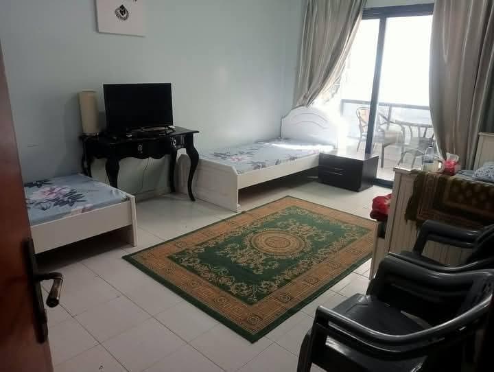 There is 1 bed available for an Arab youth in a large triple room 0