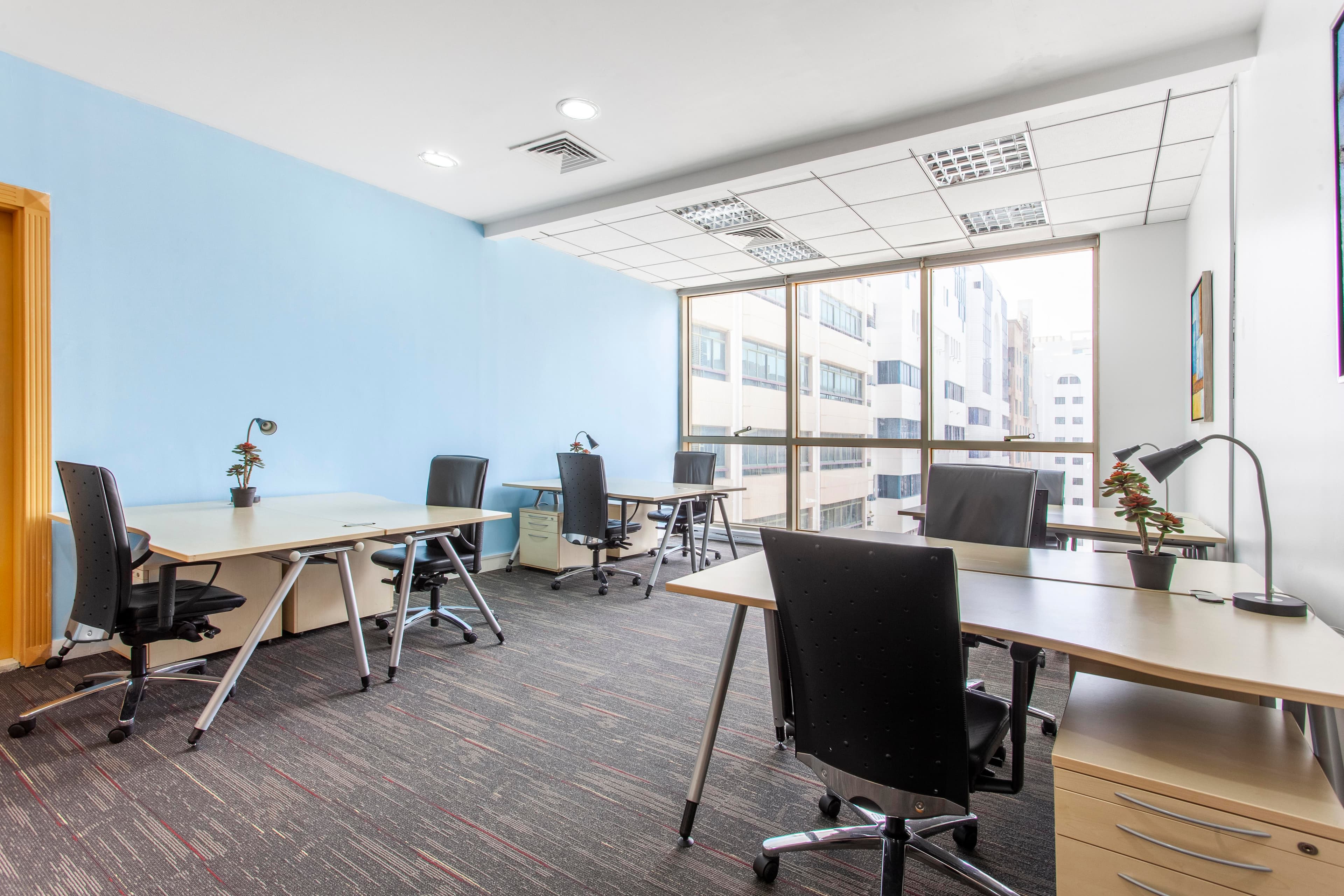 Book open plan office space for businesses of all sizes in ABU DHABI, Airport Road 3