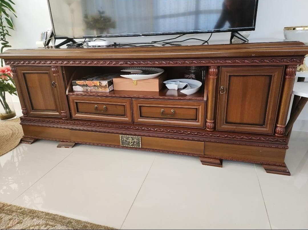 For sale wooden TV stand 3