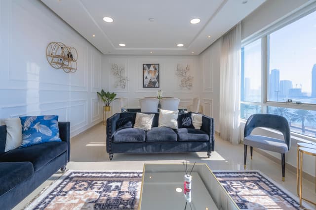 Great apartment for rent in Sharjah Al Khan Beach Tower 1