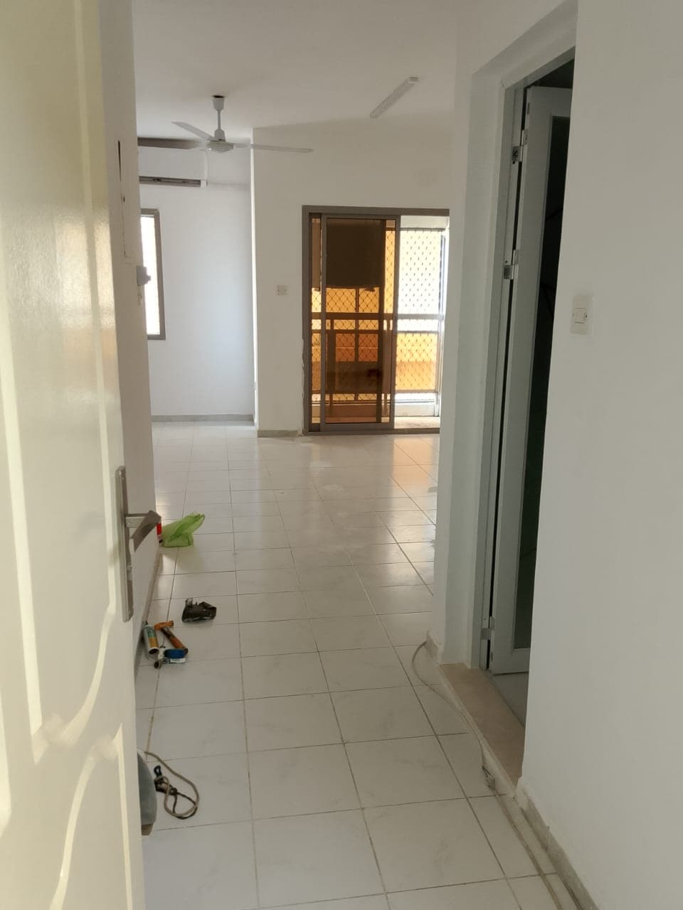 For rent an apartment in the heart of Al Qasimia, Al Ashgar market 9