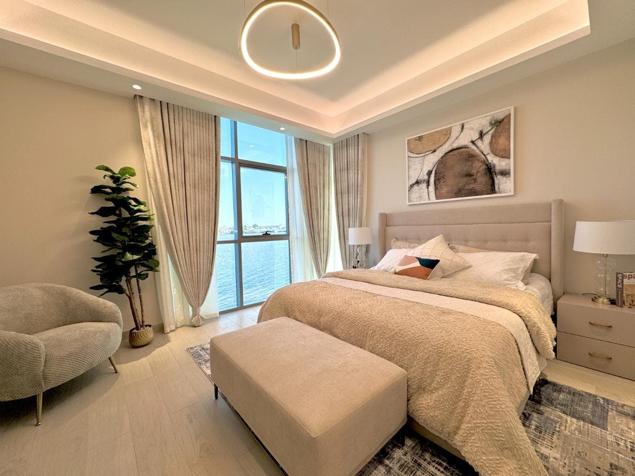 Own your apartment in the most powerful project in Creek Tower Ajman 3