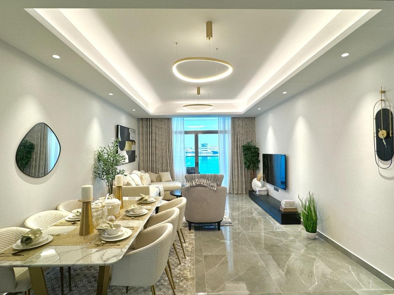 Own your apartment in the most powerful project in Creek Tower Ajman 6