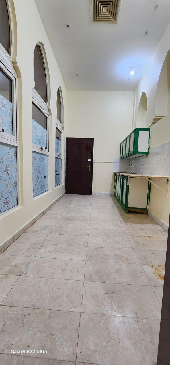 For rent a one bedroom apartment and a hall in Abu Dhabi on Airport Street, there is a chapel 1