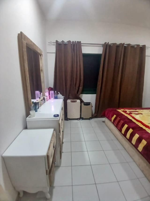 Furnished apartment with a room, a hall and a balcony in Al Qasimia for rent
