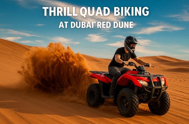 Quad biking in Dubai