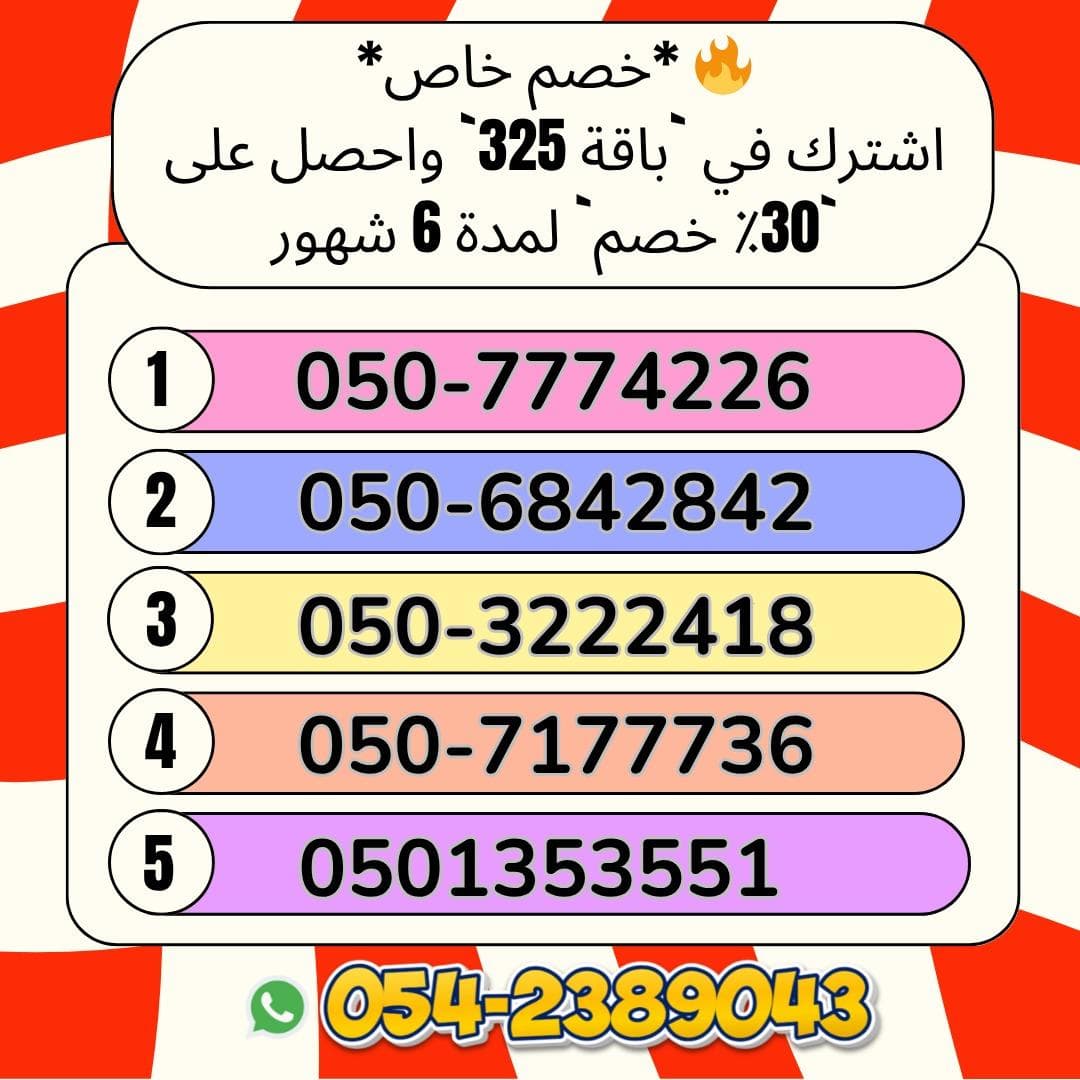Special call numbers with the package  1