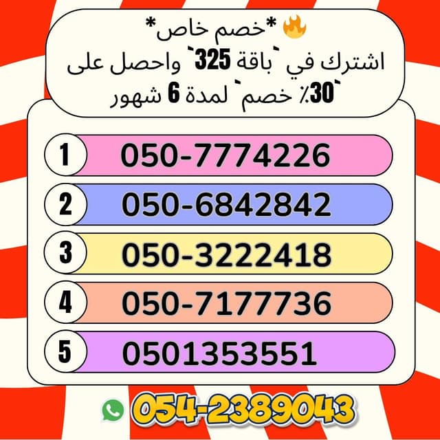 Special call numbers with the package 
