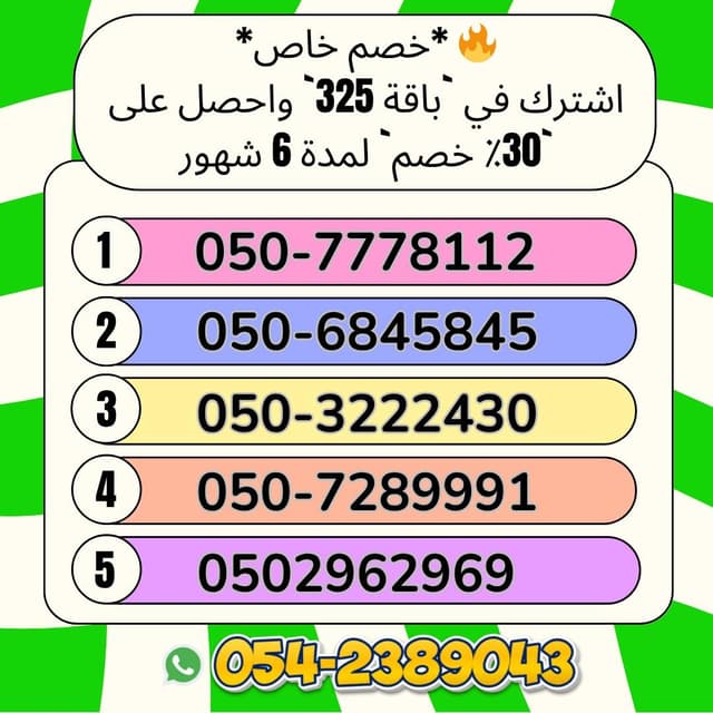 Special call numbers with the package 
