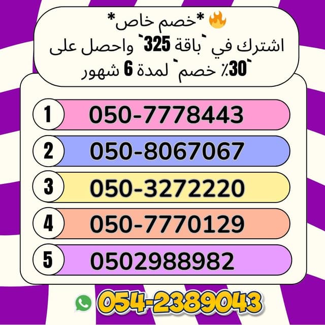 Special call numbers with the package 