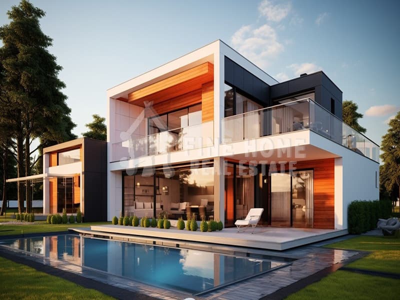 Own a modern designed villa  0