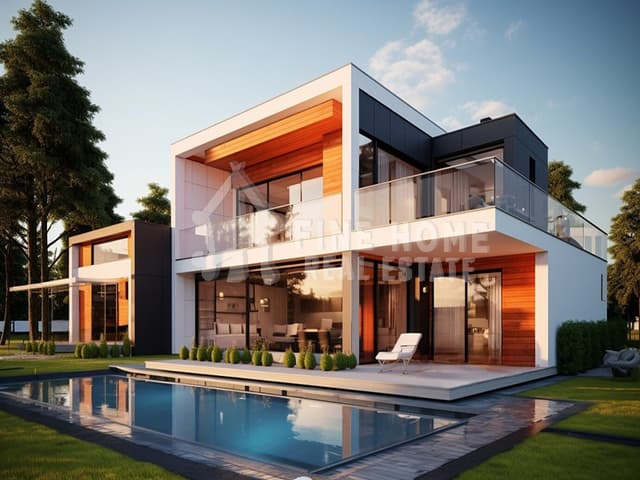 Own a modern designed villa 