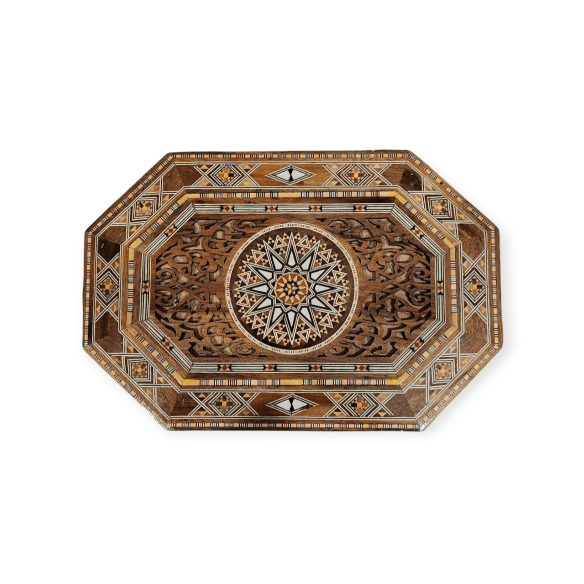 Damascus boxes inlaid with seashells 4