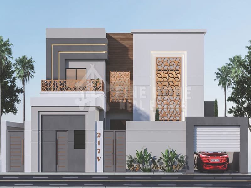 امتلك الان فيلا 8 غرف موقع مميز تصميم عصري 0