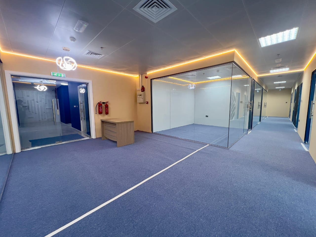 For rent fully furnished offices in Al Khalidiyah  1