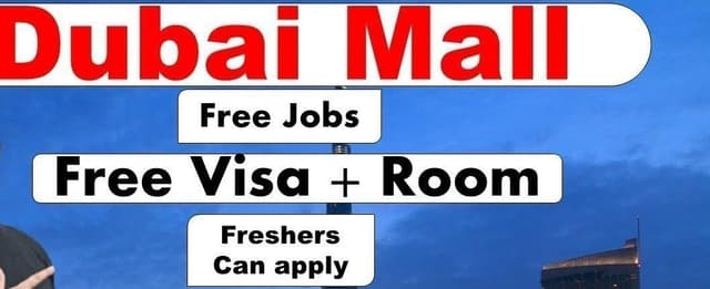 Dubai mall vacancy