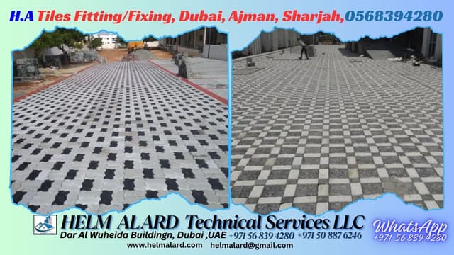 Interlock installation company in Sharjah,
