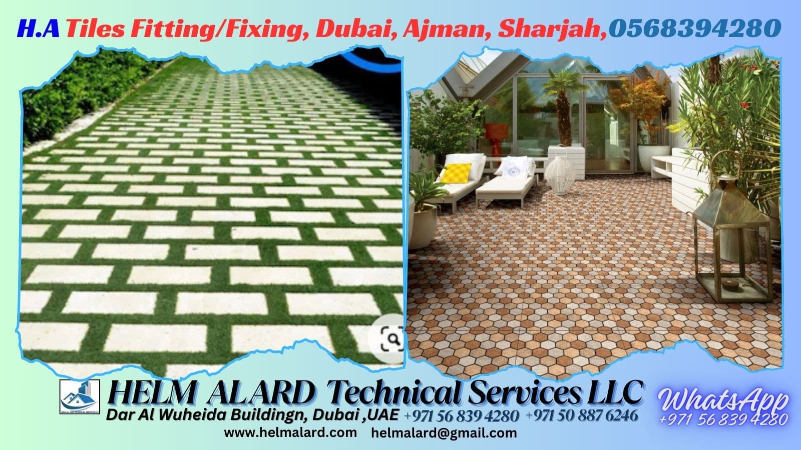 Interlock installation company in Sharjah, 2