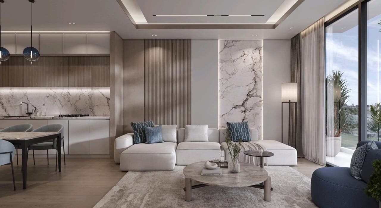 Freehold apartment in the heart of Al Rahah Beach 3