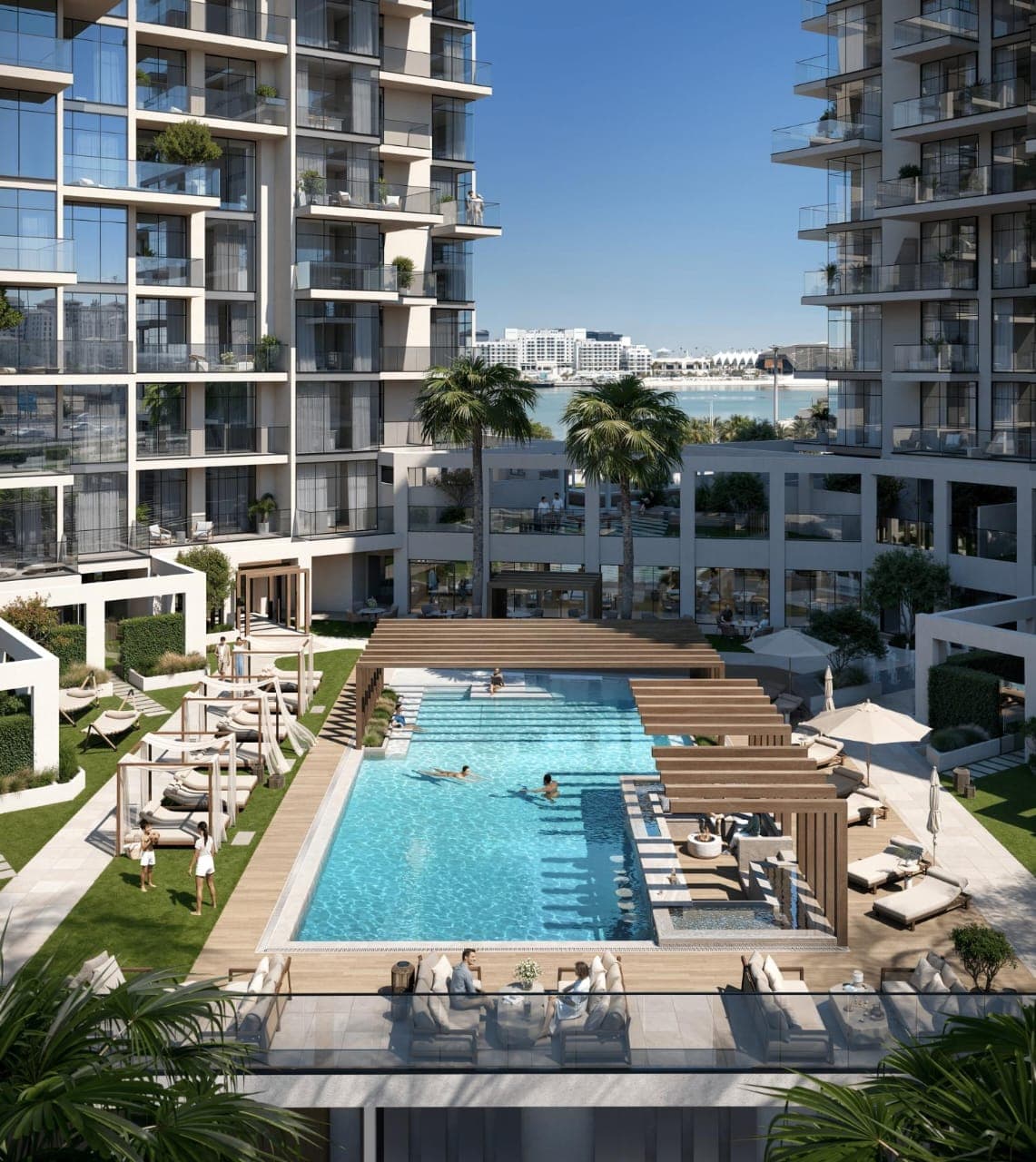 Freehold apartment in the heart of Al Rahah Beach 6