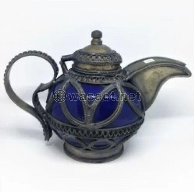 Moroccan tea pot 0