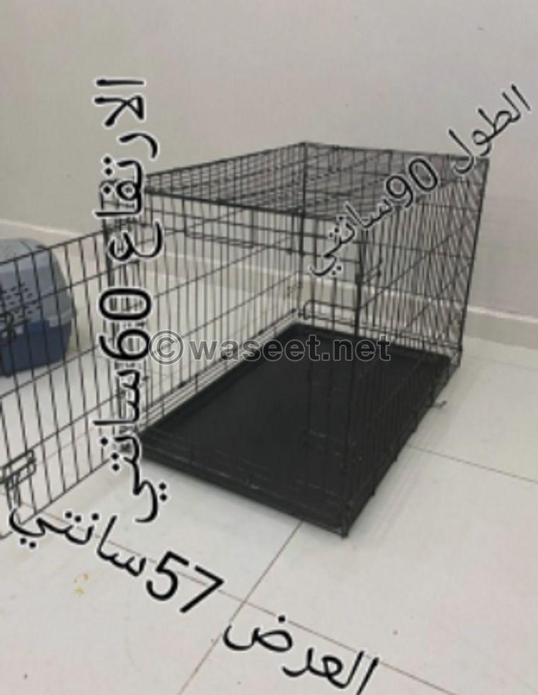 Cat stuff with a large cage 0