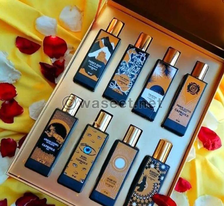 Various perfume boxes 0