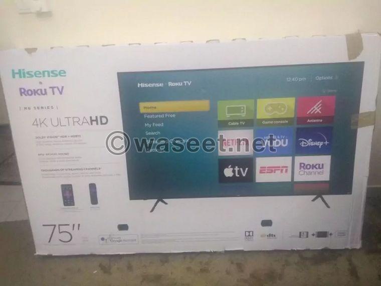 Hisense TV 75 inch 0