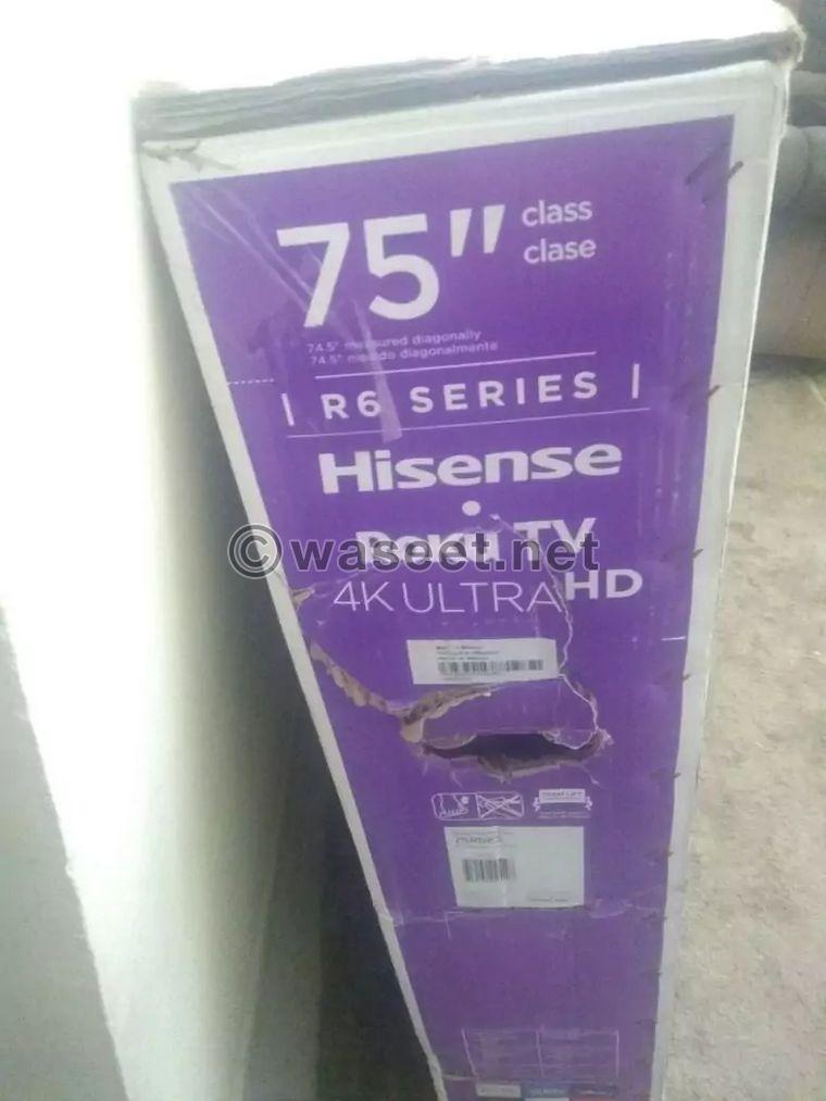 Hisense TV 75 inch 1