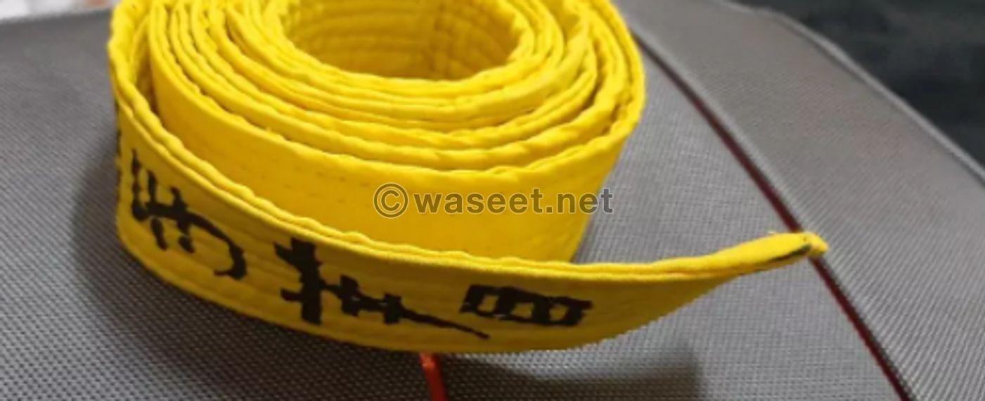 yellow belt for sale 0