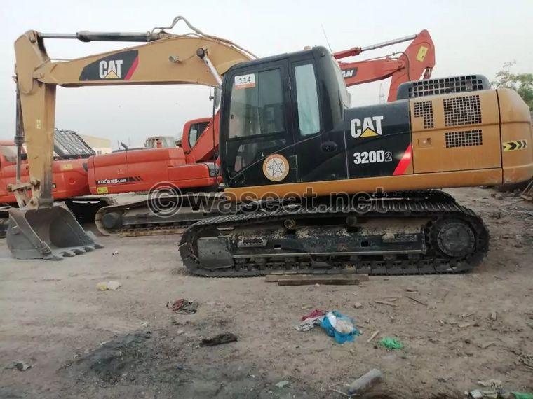 320 CAT excavator for rent 1