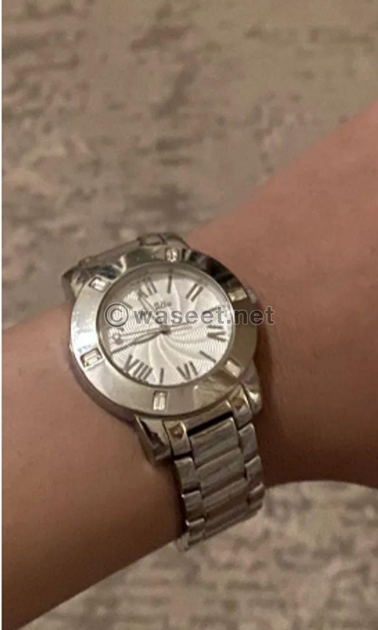 Silver watch for sale 1